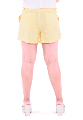 PROUD กางเกงขาสั้น สีเหลือง