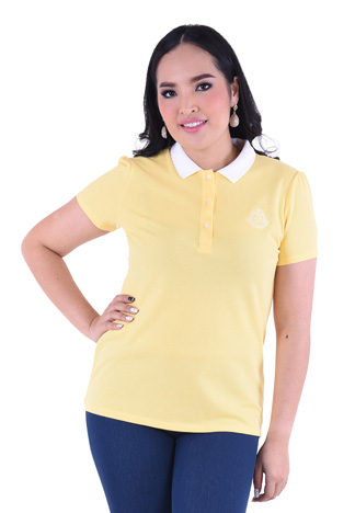 PROUD basic colorful polo yellow