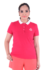 PROUD basic colorful polo pink