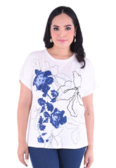 PROUD blue garden t-shirt