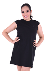 PROUD basic stretch dress black