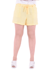 PROUD shorts with rope yellow